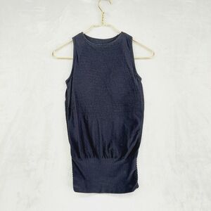 Athleta Derek Lam 10C Black Seamless Union Tank Top P108